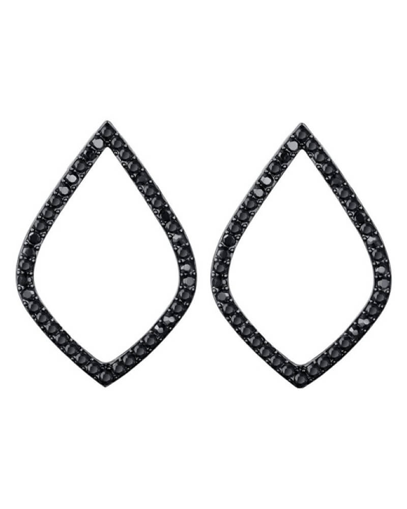 Everneed Holly Harlekin Oxyderet M Sorte Sten (U) Apparel & Accessories Jewelry Beautycos