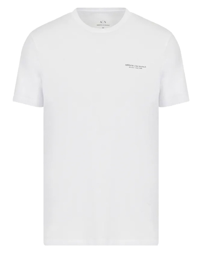 Armani Exchange T-Shirt Homme Blanc M Apparel & Accessories Clothing Shirts Tops Beautycos