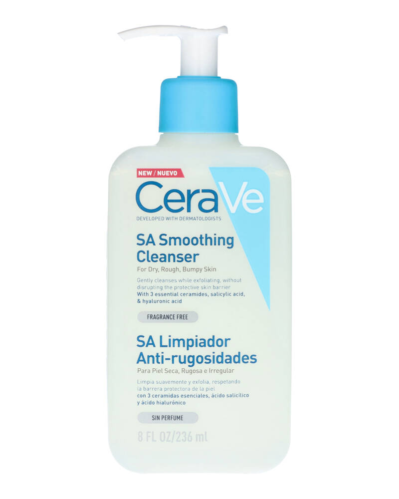 Cerave Sa Smoothing Cleanser 236 ML Health & Beauty Personal Care Cosmetics Skin Facial Cleansers Beautycos