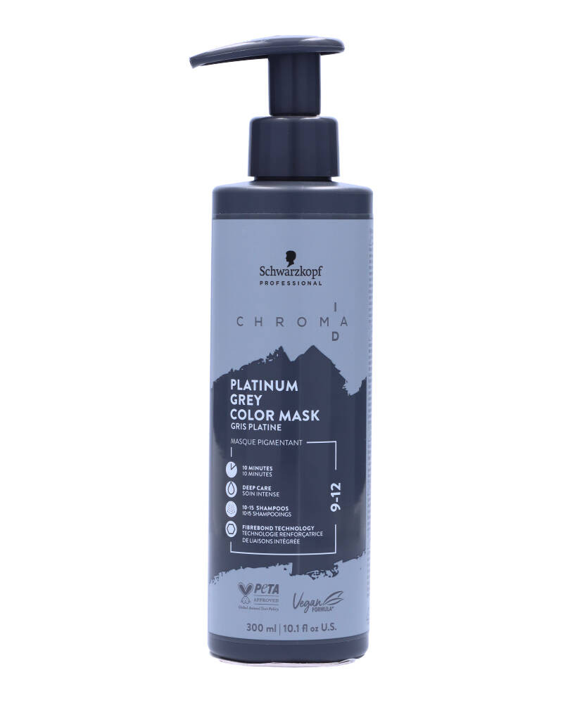 Schwarzkopf Chroma Id Color Mask Platinum Grey 9-12 300 ML Health & Beauty Personal Care Hair Beautycos