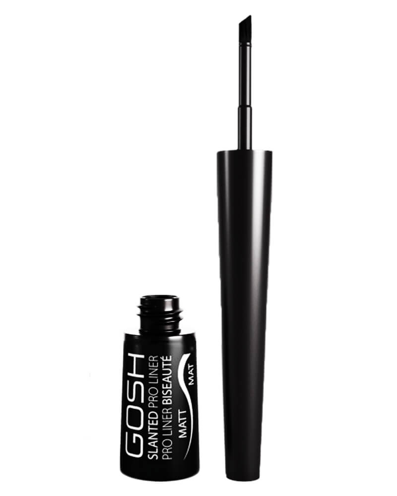 Gosh Slanted Pro Liner 002 Matt Black 3 ML Health & Beauty Personal Care Cosmetics Makeup Eye Eyeliner Beautycos