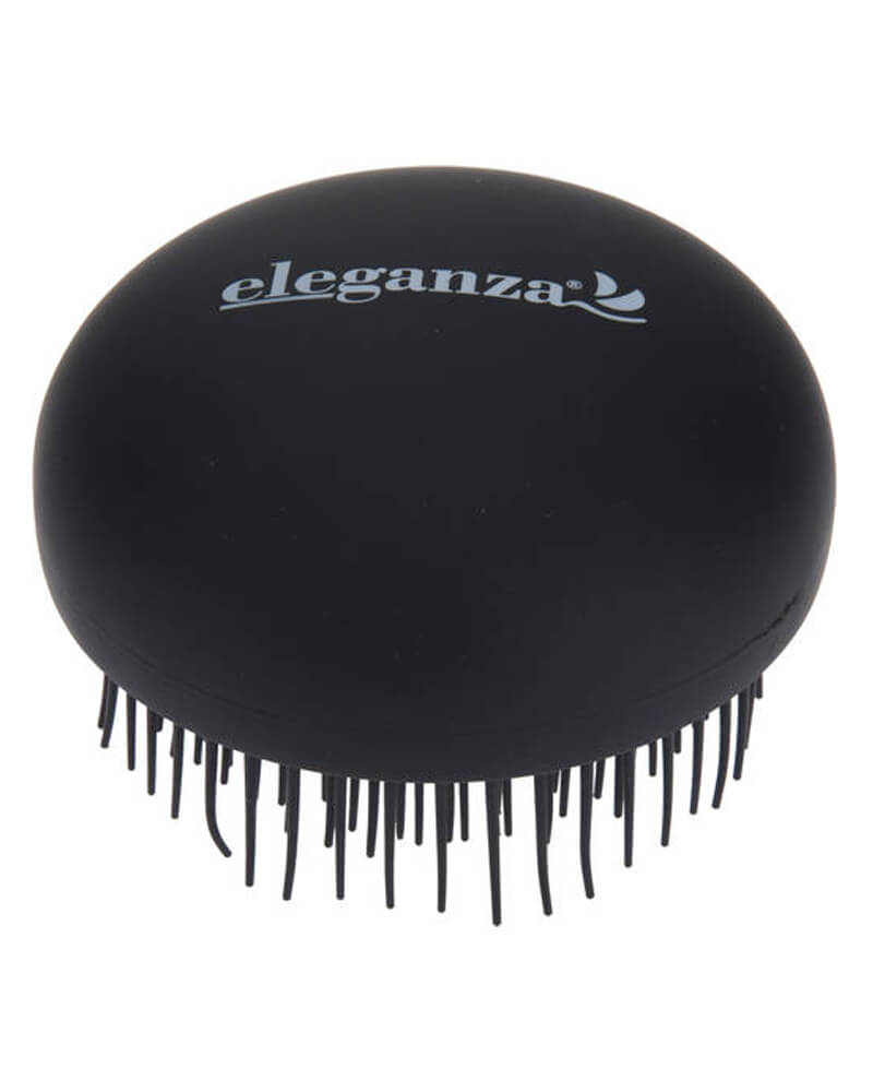 Eleganza Mini Børste Sort Health & Beauty Personal Care Hair Styling Tools Combs Brushes Beautycos