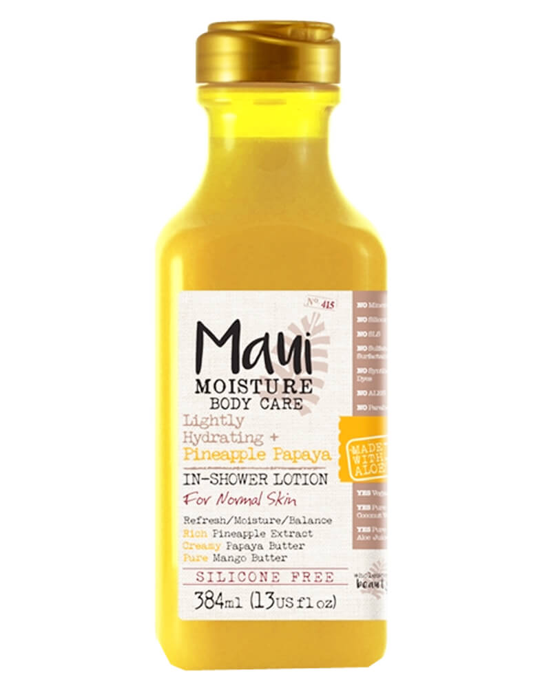 Maui Moisture Lightly Hydrating + Pineapple Papaya In-Shower Lotion 384 ML Health & Beauty Personal Care Cosmetics Skin Beautycos