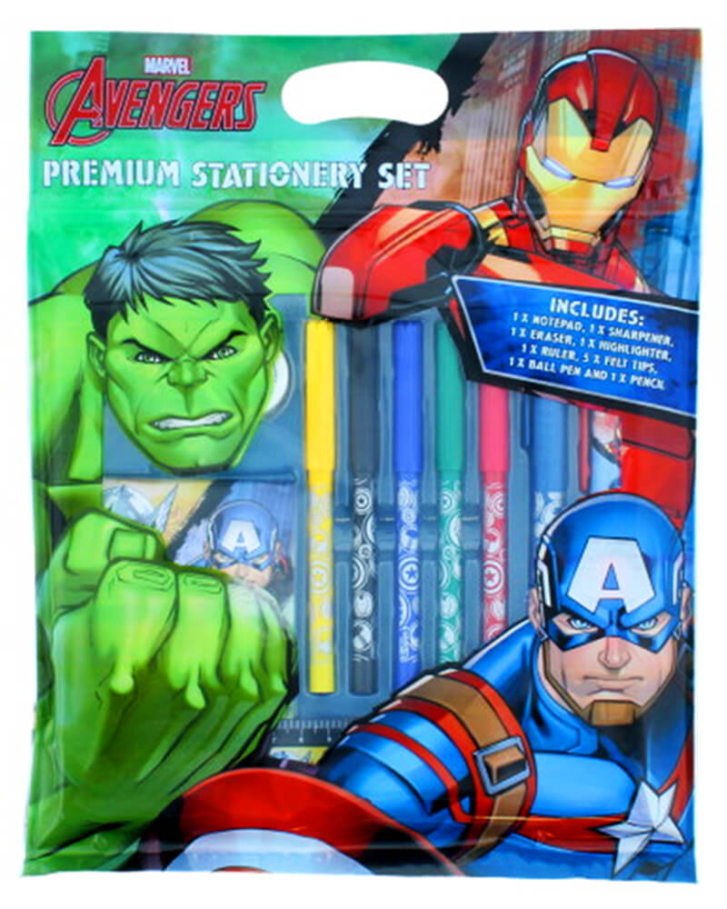 Marvel Avengers Premium Tegnesæt Arts & Entertainment Hobbies Creative Beautycos