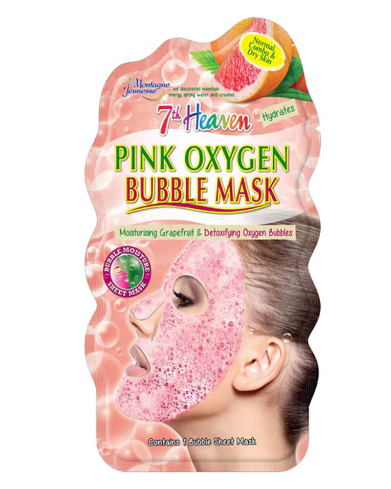 7Th Heaven Pink Oxygen Bubble Mask (U) 10 G 1 Stk Health & Beauty Personal Care Cosmetics Skin Masks Peels Beautycos