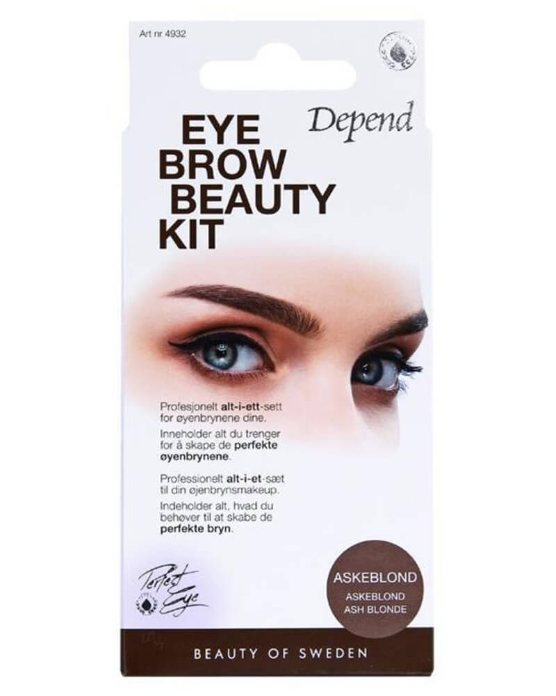 Depend Eye Brow Beauty Kit - Ash Blonde Art 4932 Health & Personal Care Cosmetics Makeup Eyebrow Enhancers Beautycos
