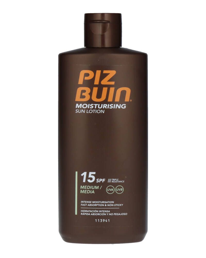 Piz Buin Moisturising Sun Lotion 15 Spf 200 ML Health & Beauty Personal Care Cosmetics Skin Sunscreen Beautycos