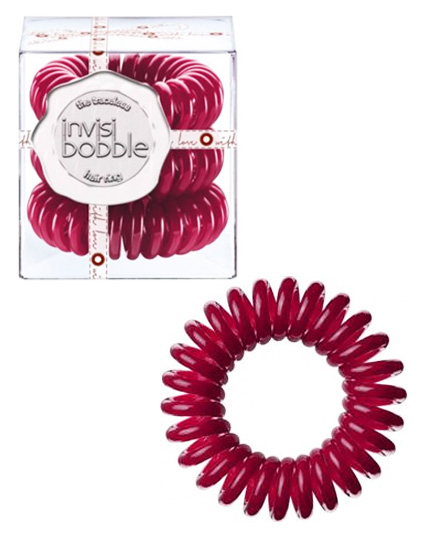 Invisibobble Bordeaux - Winter Punch 3 Stk Apparel & Accessories Clothing Hair Ponytail Holders Beautycos
