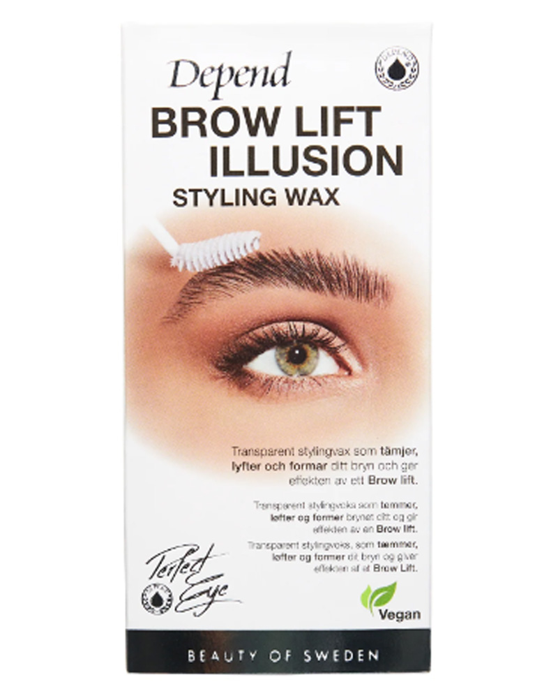 Depend Perfect Eye Brow Lift Illusion Styling Wax Transparent 5 G Health & Beauty Personal Care Cosmetics Makeup Eyebrow Enhancers Beautycos
