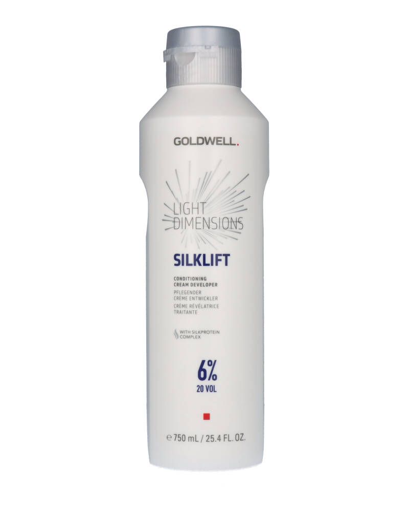 Goldwell Silklift Conditioning Cream Developer Light Dimensions 6% 20 Vol 750 ML Health & Beauty Personal Care Hair Color Beautycos
