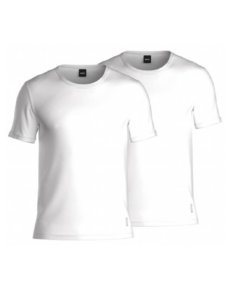 Boss Hugo 2-Pack T-Shirt White - Size M 2 Stk Arts & Entertainment Party Celebration Gift Giving Beautycos