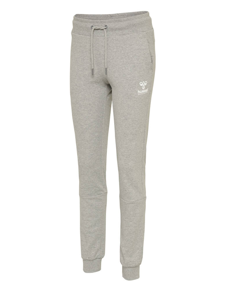 Hummel Hmlnoni Regular Pants Gray Str M Apparel & Accessories Clothing Activewear Beautycos