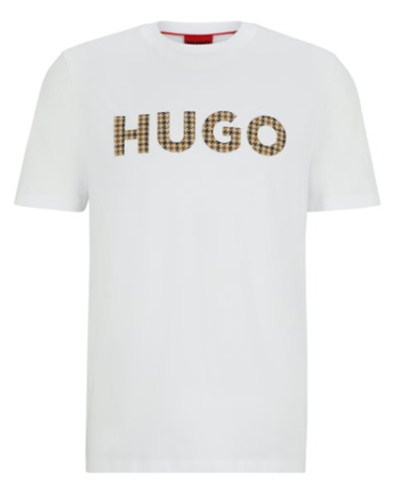Hugo Boss Dulivio U243 T-Shirt Hvid Str M Arts & Entertainment Party Celebration Gift Giving Beautycos