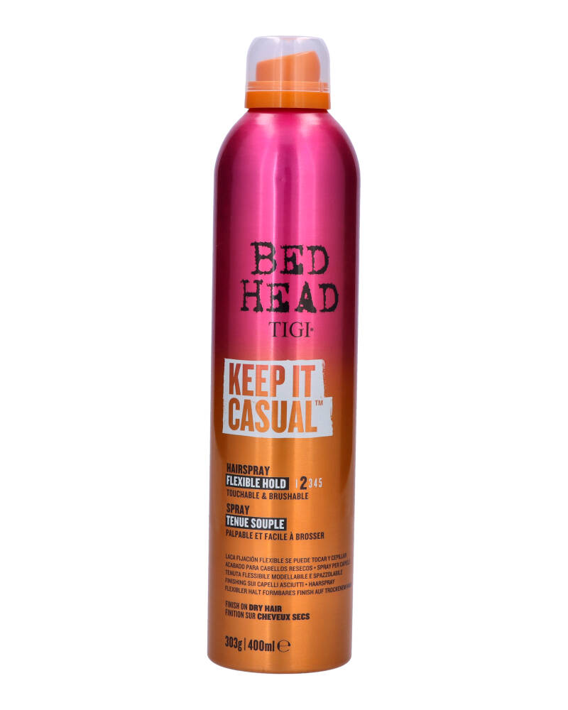 Tigi Bed Head Keep It Casual Hairspray 400 ML Health & Beauty Personal Care Hair Styling Products Beautycos