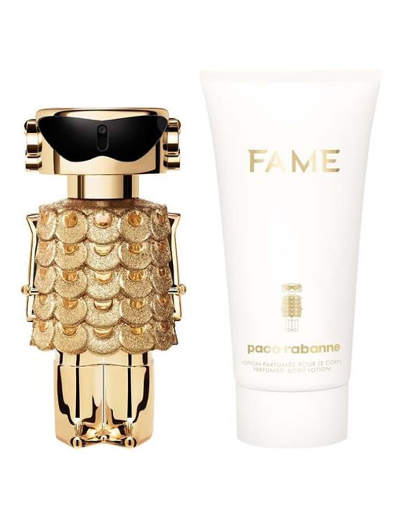 Paco Rabanne Fame Intense Edp Gift Set 50 ML Arts & Entertainment Party Celebration Giving Wrapping Boxes Tins Beautycos
