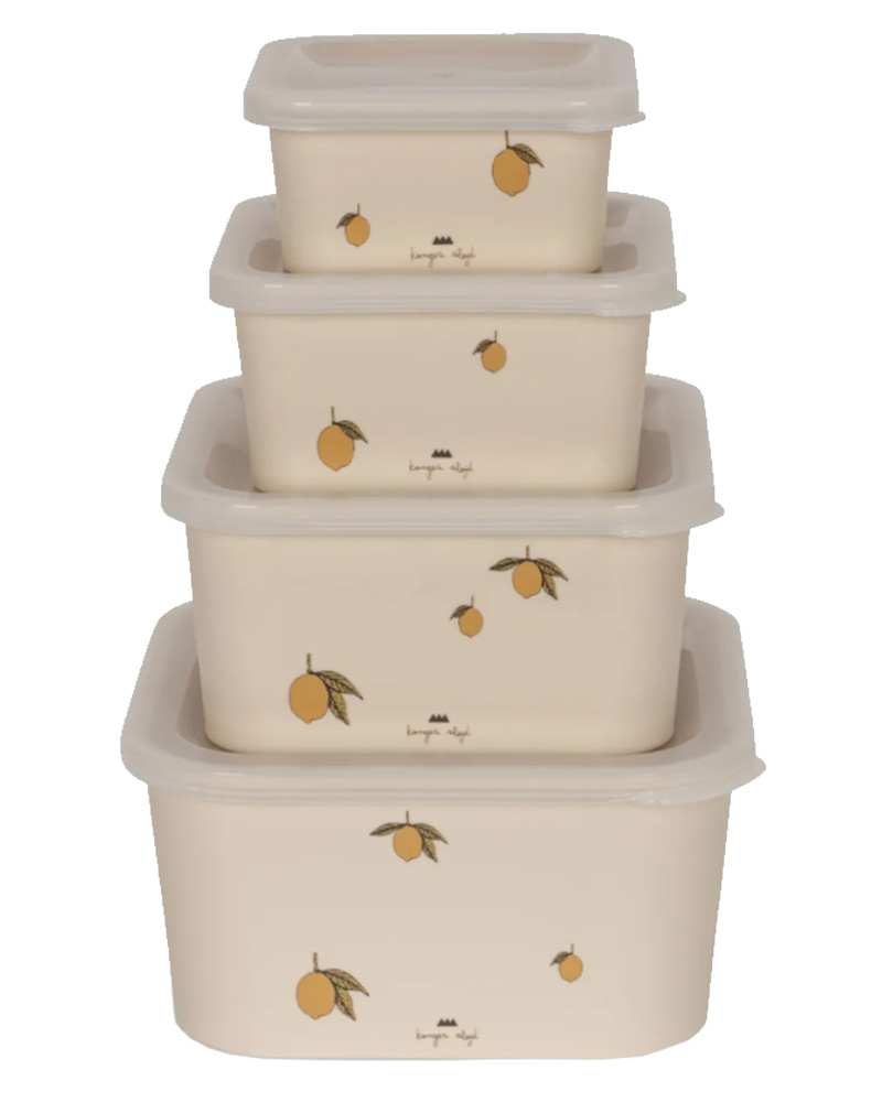 Konges Sløjd Madbøtter - Citron Baby & Toddler Beautycos