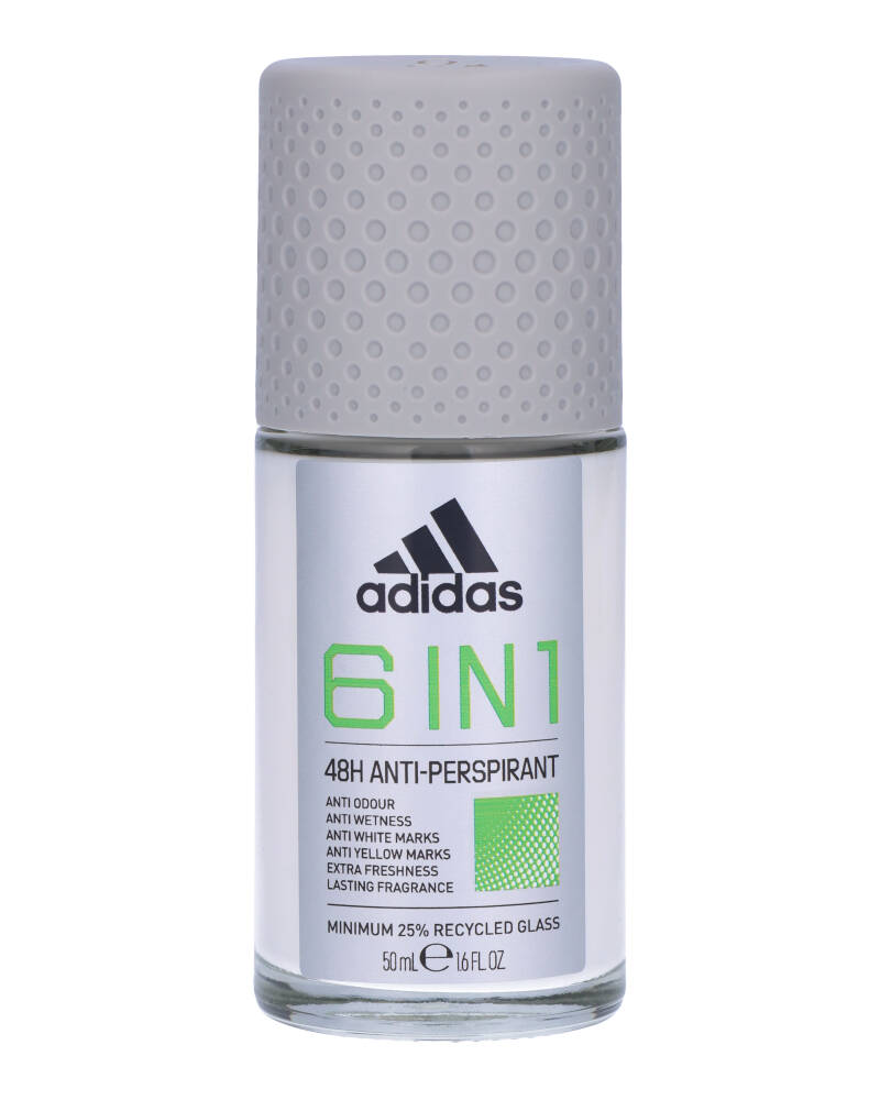 Adidas 6 In 1 48H Anti-Perspirant Roll On Deodorant 50 ML Health & Beauty Personal Care Beautycos
