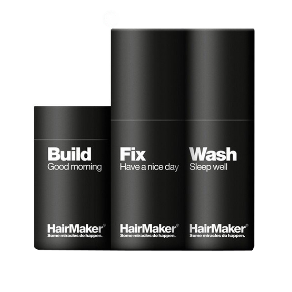 Hairmaker Build Ups Kit - Dark Brown Health & Beauty Personal Care Hair Styling Products Beautycos