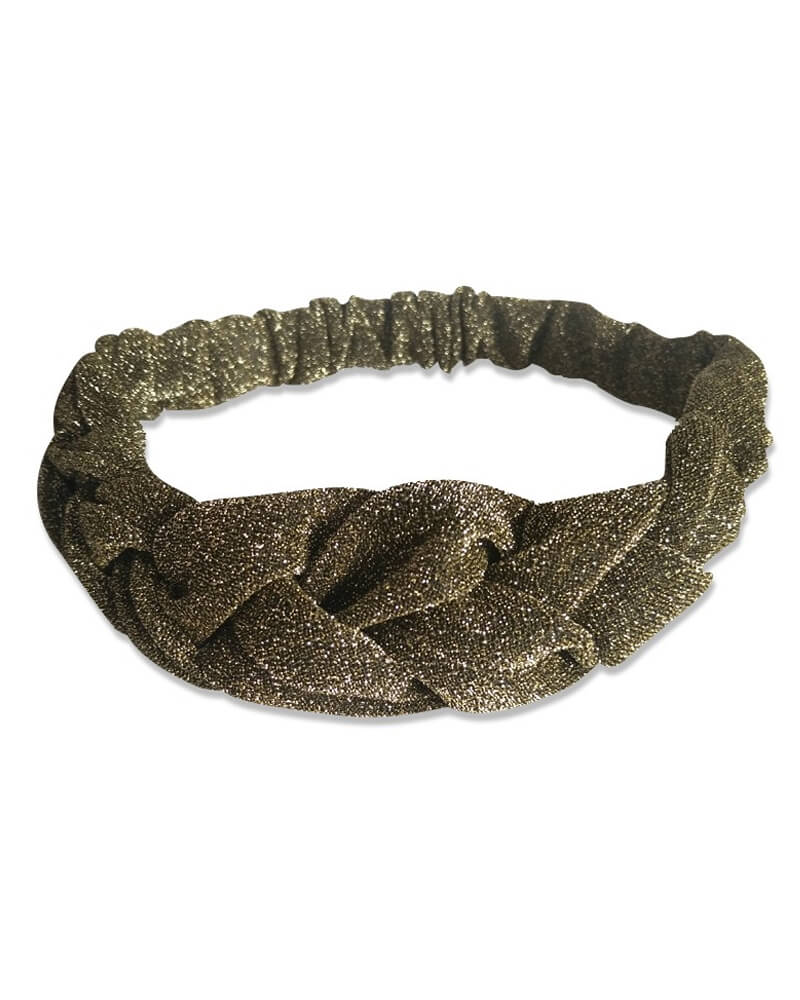 Everneed Annemone Disko Hårbånd - Guld (U) Apparel & Accessories Clothing Hair Headbands Beautycos