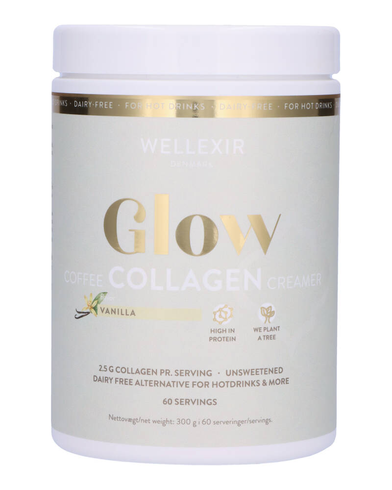 Wellexir Glow Coffee Collagen Creamer Vanilla 300 G Health & Beauty Care Fitness Nutrition Vitamins Supplements Beautycos