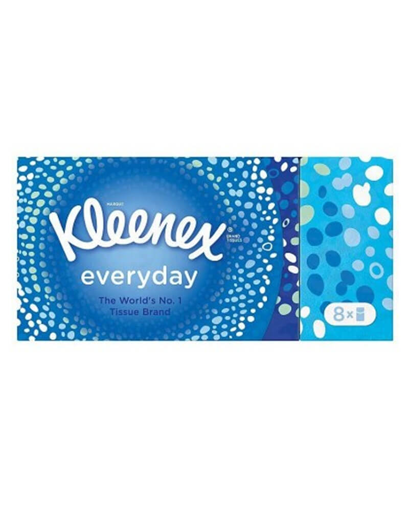 Kleenex Everyday Lommetørklæde 8Pak 8 Stk Health & Beauty Personal Care Beautycos