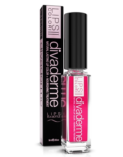 Divaderme Lips Color Ll - Diva Rosso (U) 9 ML Health & Beauty Personal Care Cosmetics Makeup Lip Gloss Beautycos