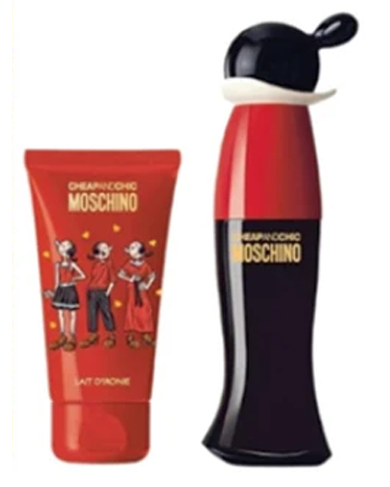 Moschino Cheap And Chic Edt Gift Set 30 ML Arts & Entertainment Party Celebration Giving Wrapping Boxes Tins Beautycos