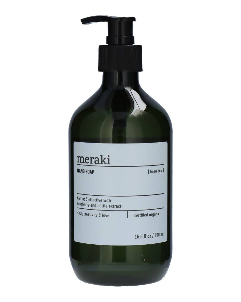 Meraki Hand Soap Linen Dew 490 ML Health & Beauty Personal Care Cosmetics Bath Body Liquid Beautycos