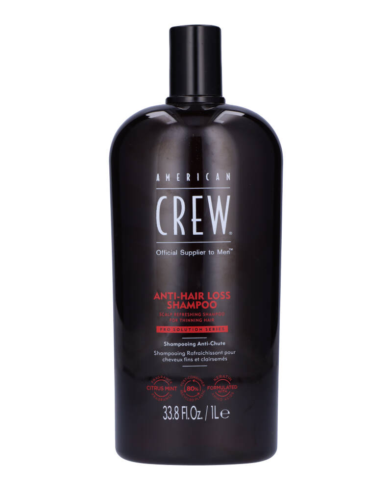 American Crew Anti-Hair Loss Shampoo 1000 ML Health & Beauty Personal Care Hair Conditioner Beautycos