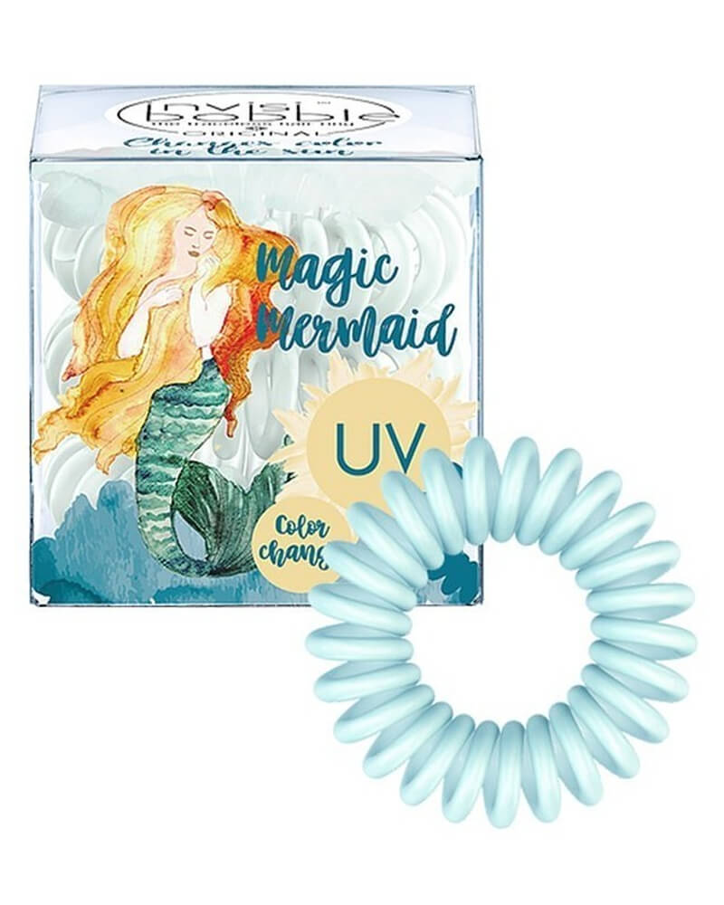 Invisibobble Original Magic Mermaid Uv-Color Ocean Tango 3 Stk Apparel & Accessories Clothing Hair Ponytail Holders Beautycos