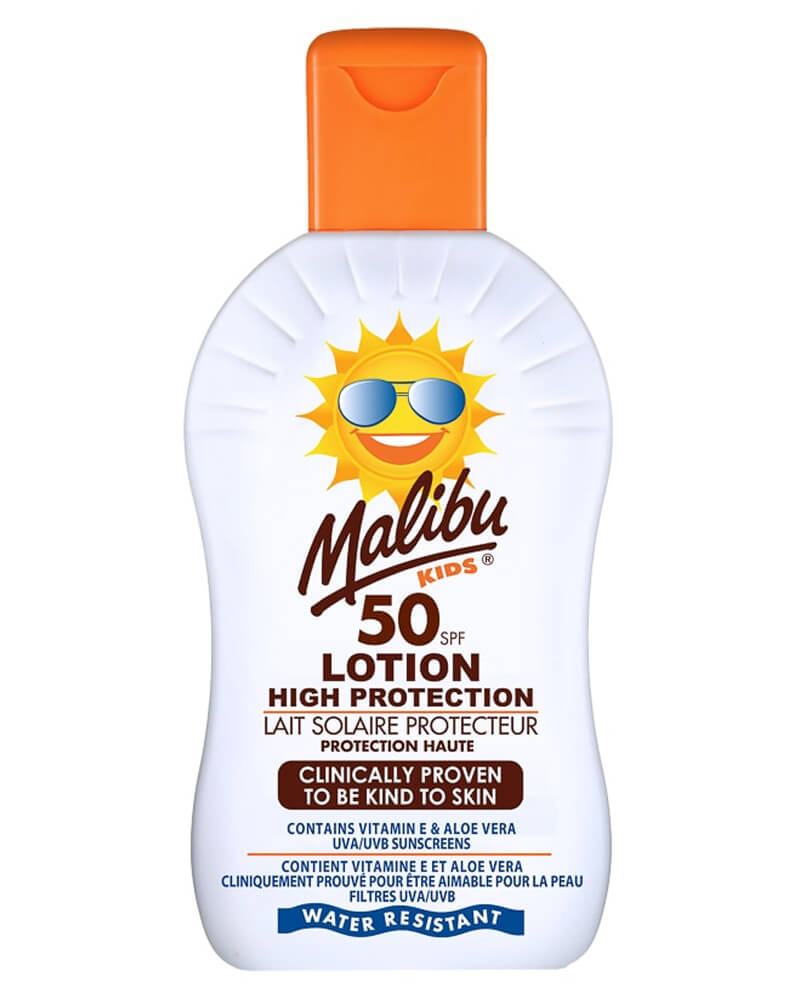 Malibu Kids Sun Lotion Spf 50 (F) 200 ML Health & Beauty Personal Care Cosmetics Skin Sunscreen Beautycos