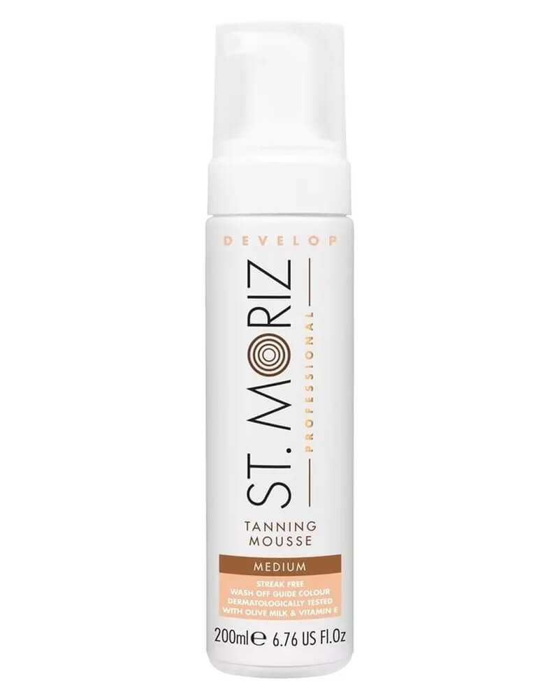 St Moriz Self-Tanning Mousse - Medium 200 ML Health & Beauty Personal Care Cosmetics Skin Tanning Products Beautycos