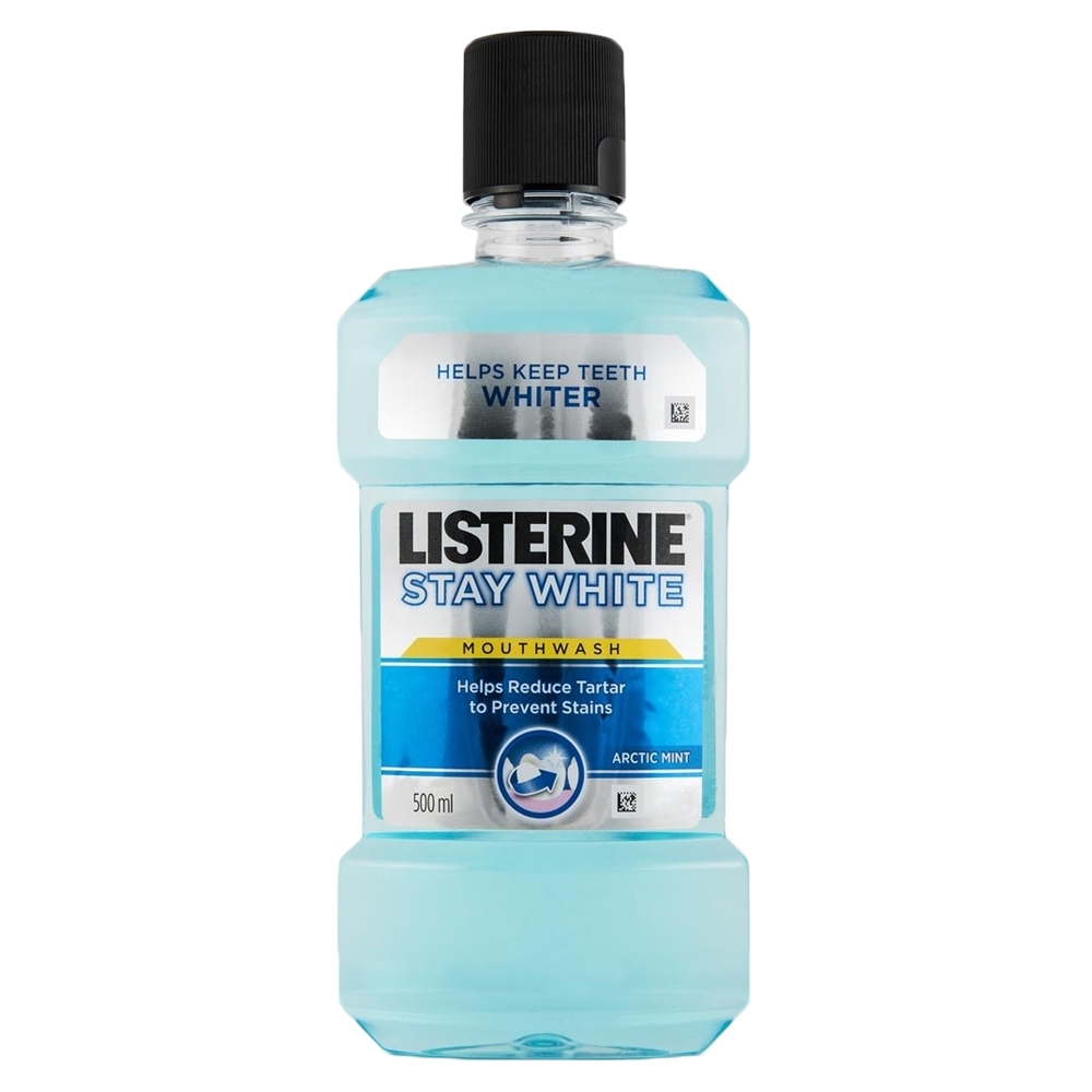 Listerine Stay White Mouthwash 500 ML Health & Beauty Personal Care Oral Beautycos