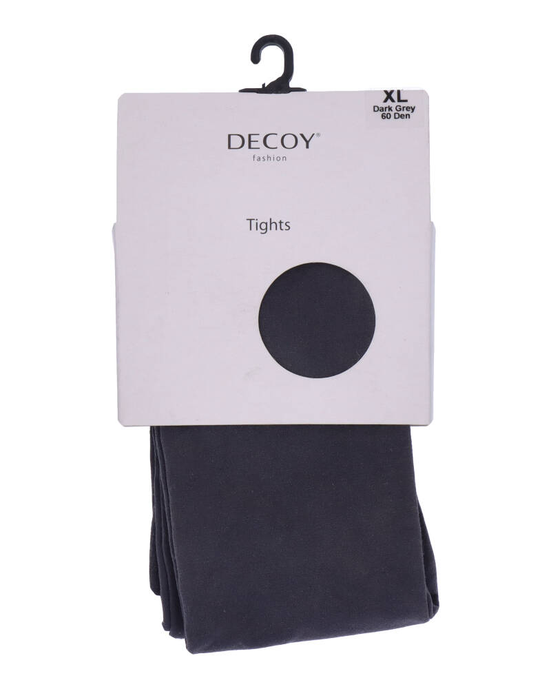 Decoy Fashion Tights (40 Den) Grey XL Apparel & Accessories Clothing Underwear Socks Beautycos