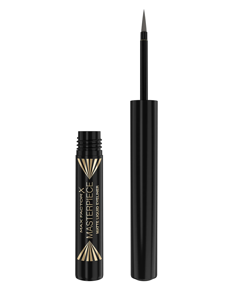Max Factor Masterpiece Matte Liquid Eyeliner 02 Charcoal Health & Beauty Personal Care Cosmetics Makeup Eye Beautycos