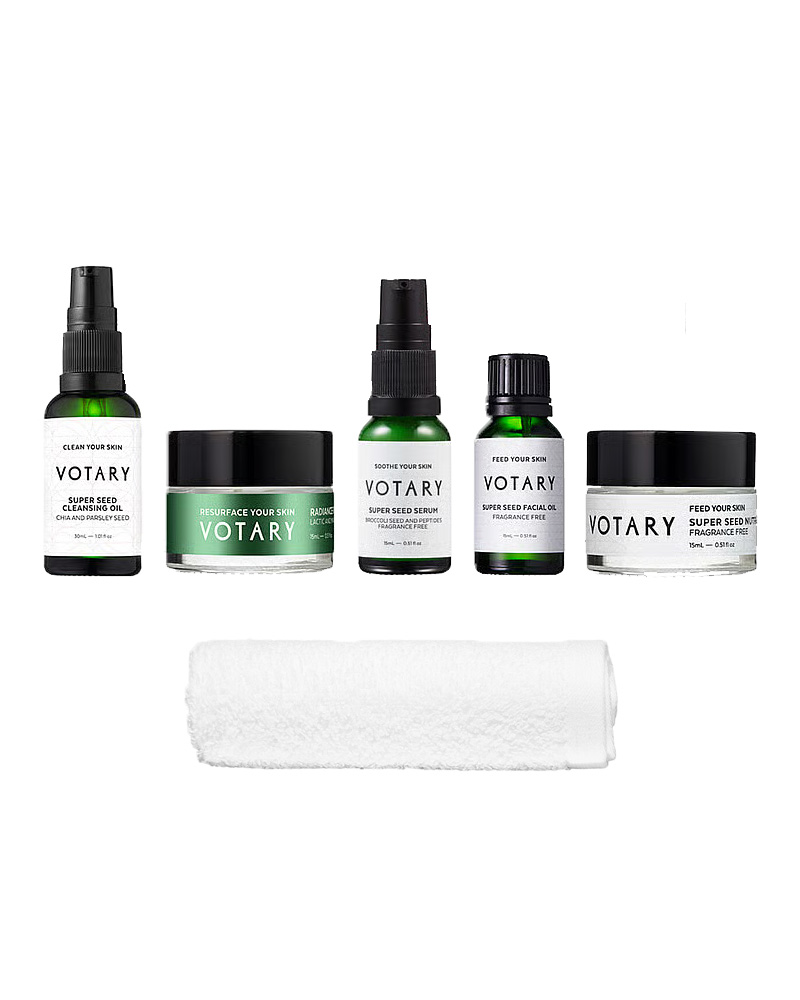 Votary Super Skin Kit 90 ML Health & Beauty Personal Care Cosmetics Masks Peels Beautycos