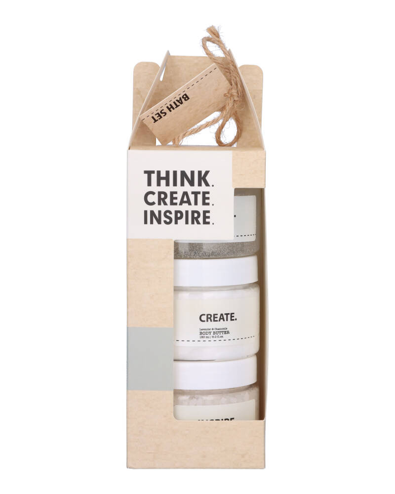 Excellent Houseware Bath Set 450 ML 3 Stk Health & Beauty Personal Care Cosmetics Body Beautycos