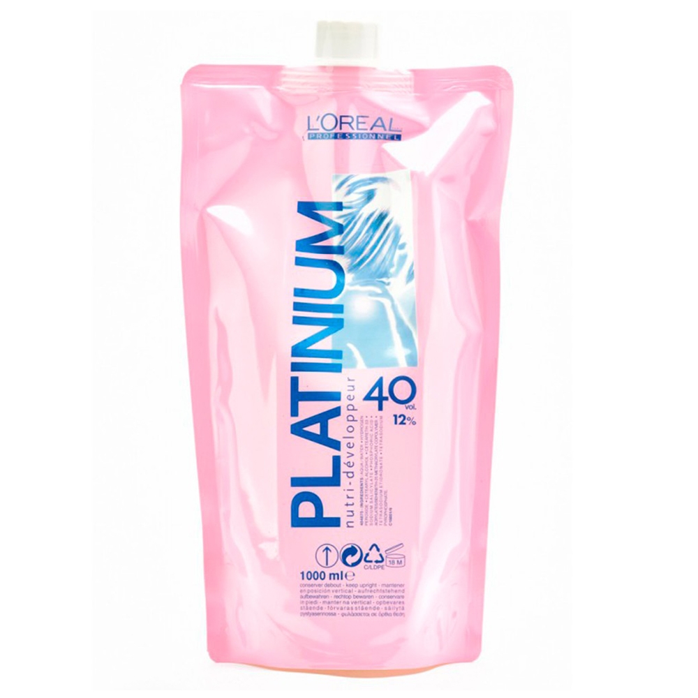 Loreal Platinium Nutri-Developpeur 12% 1000 ML Health & Beauty Personal Care Hair Color Beautycos