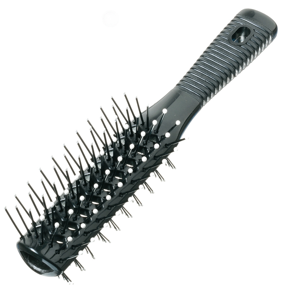 Comair Tunnel Børste Art 3020646 - Sort Health & Beauty Personal Care Hair Styling Tools Combs Brushes Beautycos