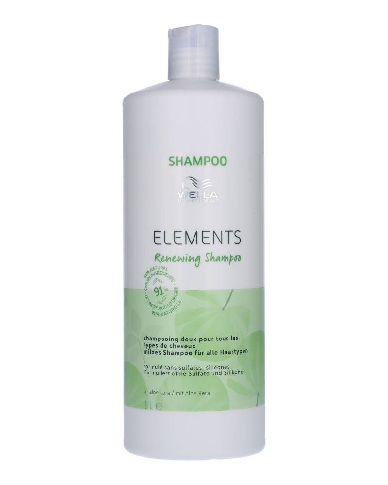 Wella Elements Renewing Shampoo 1000 ML Health & Beauty Personal Care Hair Conditioner Beautycos