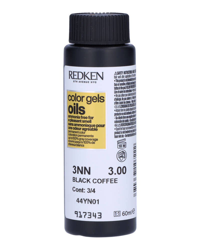 Redken Color Gels Oils 3Nn 3 00 60 ML Health & Beauty Personal Care Hair Beautycos