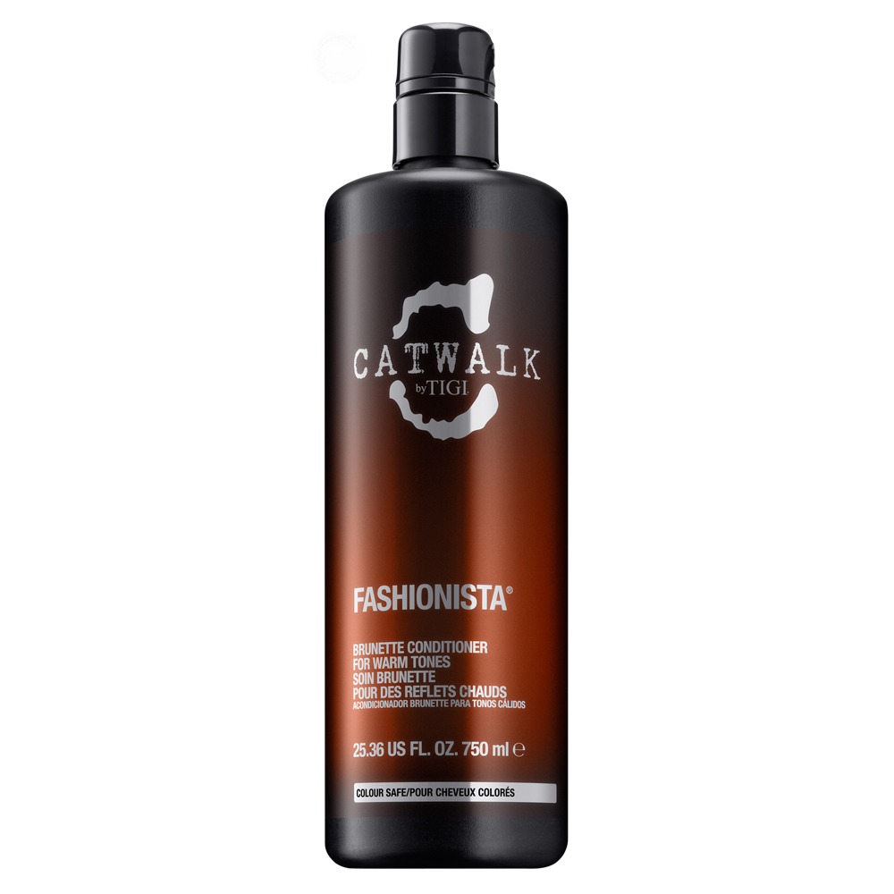 Tigi Catwalk Fashionista Brunette Conditioner (U) 750 ML Health & Beauty Personal Care Hair Shampoo Conditioners Beautycos