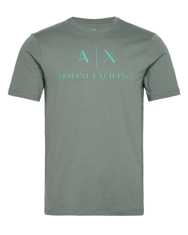 Armani Exchange Men T-Shirt Grøn Str Xxl Apparel & Accessories Clothing Shirts Tops Beautycos