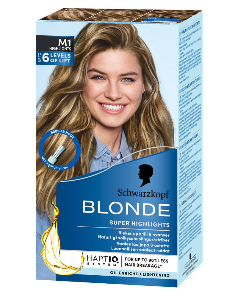 Schwarzkopf Blonde M1 Super Highlights Health & Beauty Personal Care Hair Color Beautycos