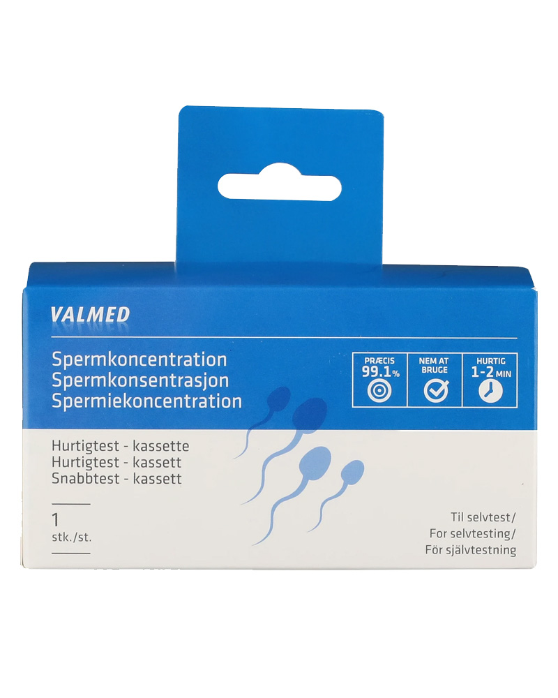 Valmed Sædkvalitetstest 1 Stk Health & Beauty Personal Care Beautycos