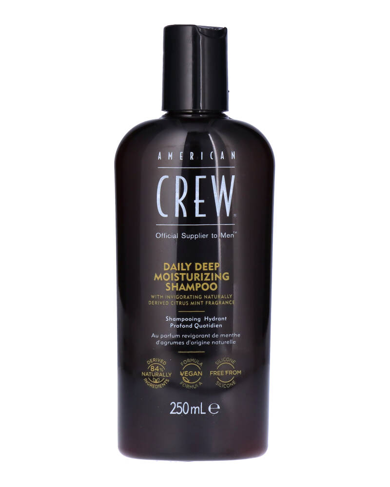 American Crew Daily Deep Moisturizing Shampoo 250 ML Health & Beauty Personal Care Hair Conditioner Beautycos