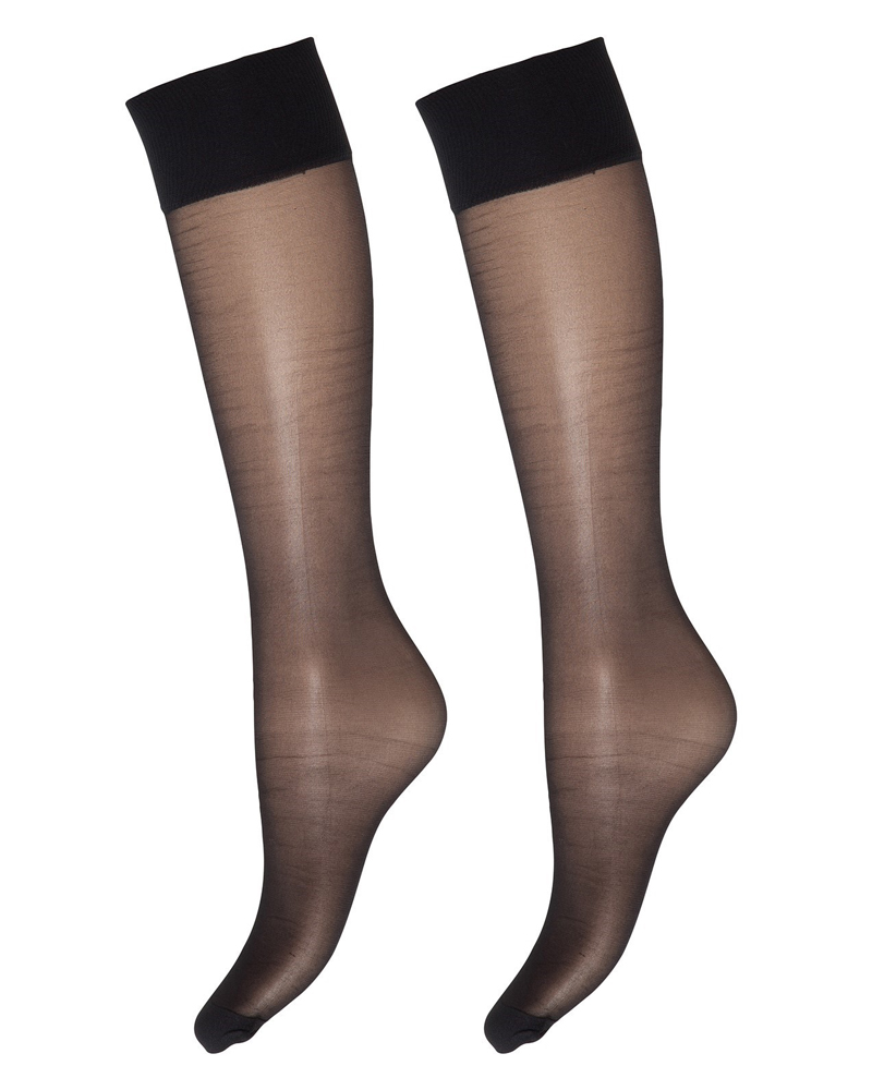 Decoy Silk Look (20 Den) Over Knee Black 36-38 Apparel & Accessories Clothing Underwear Socks Beautycos