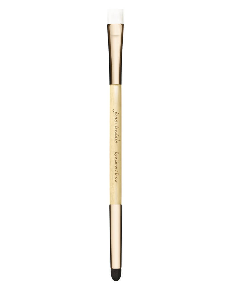 Jane Iredale Eyeliner And Brow Brush Rose Gold Health & Beauty Personal Care Cosmetics Cosmetic Tools Makeup Brushes Beautycos