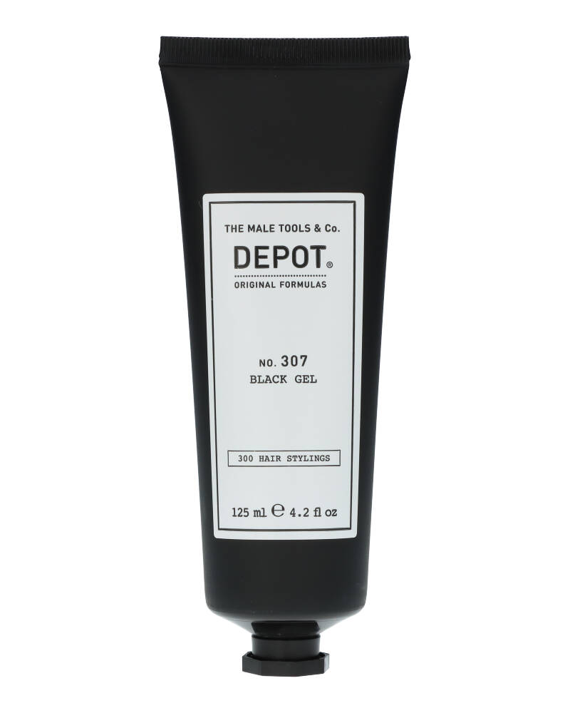 Depot No 307 Black Gel 125 ML Health & Beauty Personal Care Hair Styling Products Beautycos