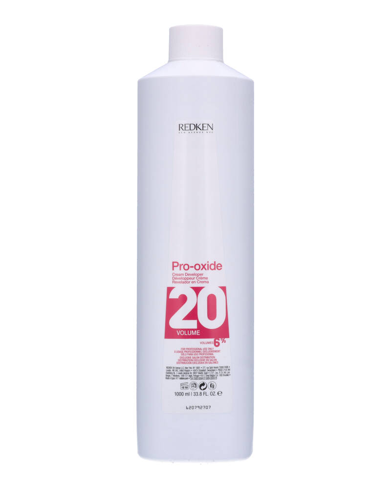 Redken Pro-Oxide 6% 20Vol (U) 1000 ML Health & Beauty Personal Care Hair Coloring Accessories Beautycos